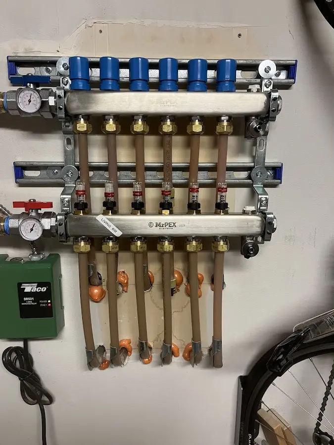 Plumber performing Water Heater Repair at a residential property in San Leon